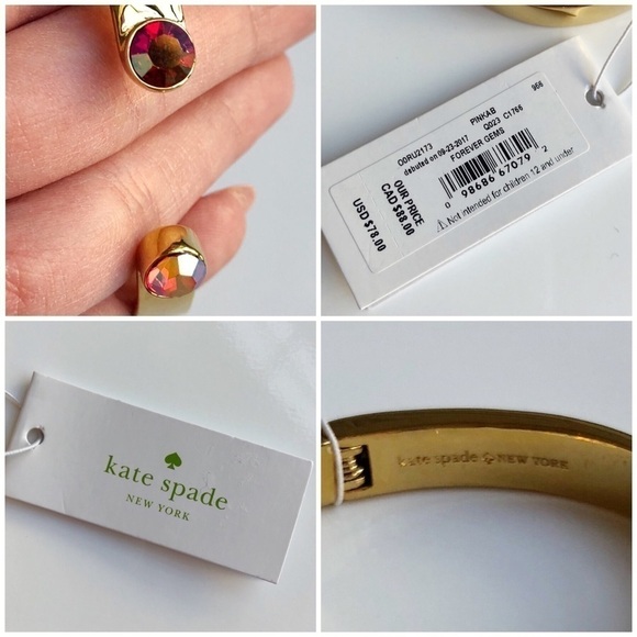 Kate Spade Forever Gems Cuff Bracelet - Picture 7 of 8